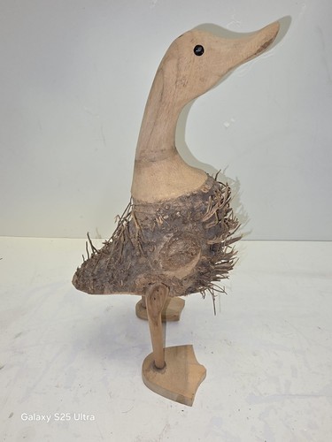 Holz ente 30cm höhe - holz,