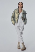 ECO DAMEN DAUNENJACKE CROPPED