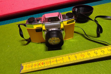 Die Simpson Plastiskop Gucki Klick Fotoapparat gelb Kamera Bildbetrachter Sammle