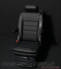 OEM VW T6 Facelift T6.1 Multivan California HIGHLINE Vollleder Drehsitz schwarz