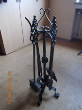 Kaminbesteck Schmiedeeisen, Blasebalg