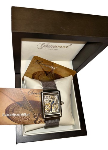 Chenevard skeleton armbanduhr - skeleton,