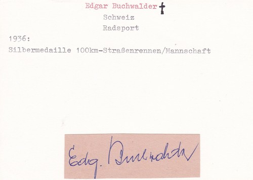 Olympia 1936 edgar buchwalder - edgar,