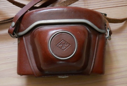 Historische agfa kameratasche - historische, agfa-kameratasche