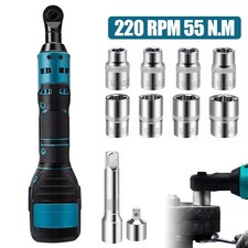 Elektrischer Akku Ratschenschrauber Ratschen Winkelschrauber 3/8''Für Makita 18V