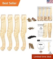 Holz Möbelbeine 45cm Set 4