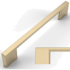 Möbelgriffe Messing 128mm