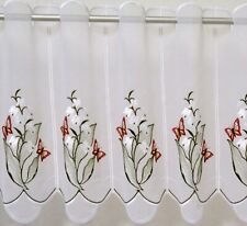 Scheibengardine bunt