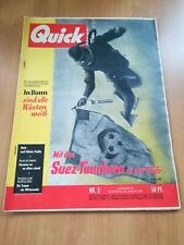 QUICK  / Nr.2 / 1957  Zeitschrift / Illustrierte /Nostalgie 
