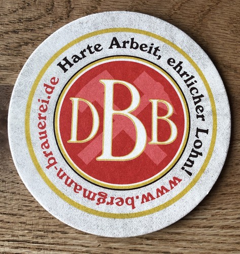 Bierdeckel dbb bergmann - 1,