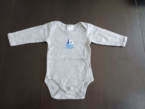 Baby langarm body 62 - langarm, gr.