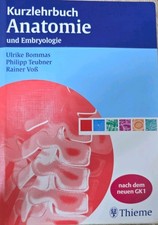 Kurzlehrbuch Anatomie und EmbryologieUlrike Bommas Philipp Teubner Rainer Voß