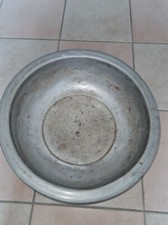 Waschschüssel der Luftwaffe mit Adler – Aluminium – FL. U.V. 1939