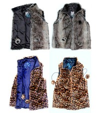 Damen Fellwesten Pelzweste