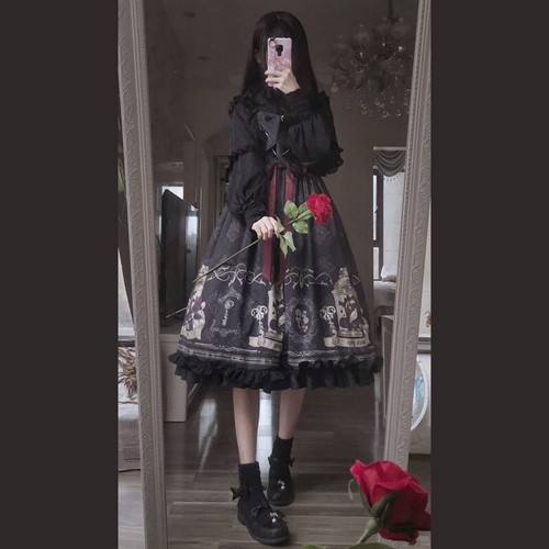 Gothic lolita kleid cosplay - gothic,