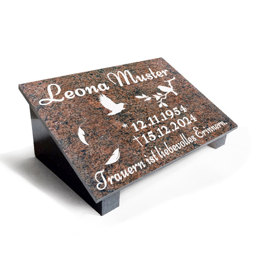Granit grabstein multicolor - granit,