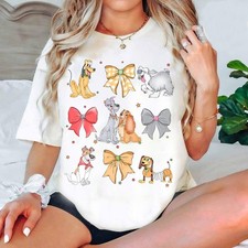 Watercolor Coquette Bows Dogs