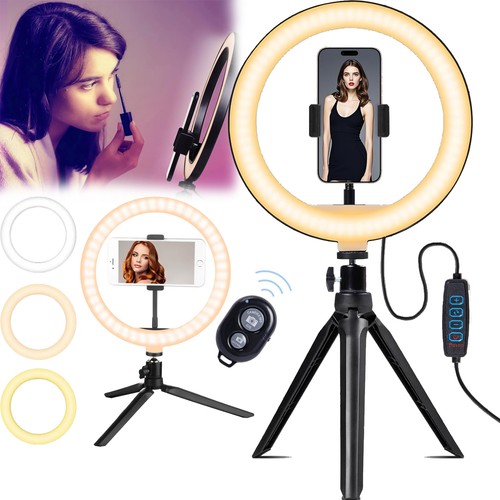 Ringlicht mit stativ handy - 10",