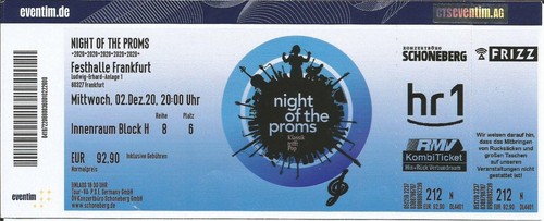 Night the proms frankfurt - proms,
