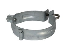 Fallrohrschelle verzinkt rund, mit Mutter M10