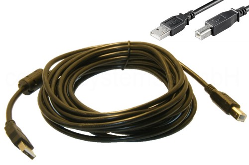 Usb kabel 5m mit - kabel,