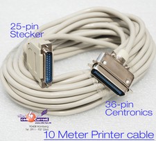 10M DRUCKERKABEL 25-PIN SUB-B