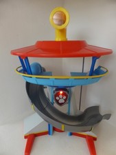 Paw Patrol Zentrale, Hauptquartier, Aussichtsturm, mit Rutsche, Sound