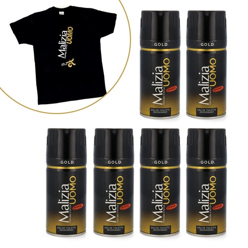 Malizia uomo gold - gold, 6x