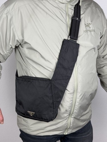 Prada nylon crossbody - nylon, bag