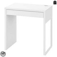 IKEA MICKE Schreibtisch weiß 73x50cm klein Computertisch Arbeitszimmer Arbeitsplatz Homeoffice