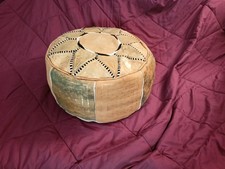 Orientalischer Echtleder Pouf