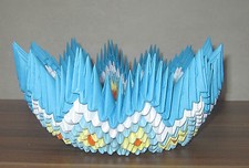 3D Origami Vase Handarbeit