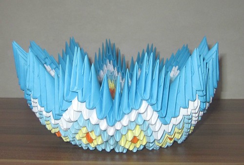 Origami vase handarbeit - 3d,