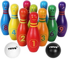 Bowling Kinder Holzspielzeug -