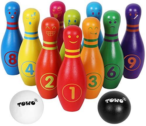 Bowling kinder holzspielzeug - bowling,