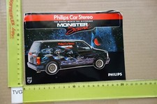 Alter Aufkleber HiFi Audio Tuning Tape TV AutoRadio Car PHILIPS (TVGC)