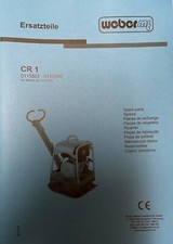 Weber CR 1 Rüttelplatte