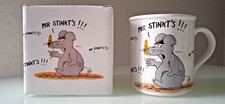 Ulli Stein Tasse - "MIR STINKT´S" / NEUWERTIG IN OVP