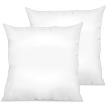 2er Set Kissen 60x60 weich 100% Mikrofaser französische Herstellung