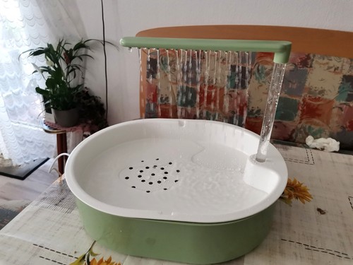 Vogelbad mit wasserfall - wasserfall, für