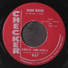 BILLY MIRANDA: run rose / go