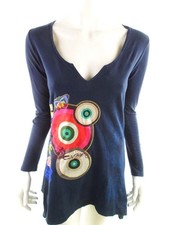 DESIGUAL Damen Tunika Bluse