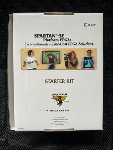 Xilinx spartan fpga starter - xilinx,