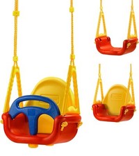 3 in1 Schaukel Premium Kinderschaukel Babyschaukel Kleinkindschaukel verstellbar
