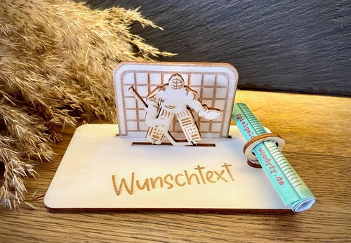 Geldscheinhalter eishockey - geldscheinhalter,