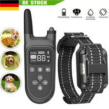 1000M Hund Ausbildung Stromschlag Erziehungshalsband Hunde Vibration Ton e-Shock