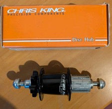 Chris King Hinterradnabe 135mm | Ti Fun Bolts | Rare | 10mm Bolt | HG Freilauf | Schwarz