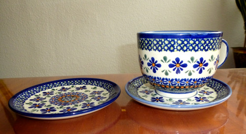 Bunzlauer keramink jumbotasse - keramink,