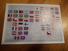 Olympia 1936  "Flaggen der