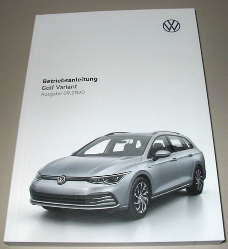 Betriebsanleitung golf viii - vw,